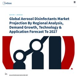 Global Aerosol Disinfectants Market Projection By Regional Analysis, Demand Growth, Technology Application Forecast To 2027