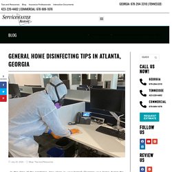 Home Disinfecting Tips in Atlanta, GA