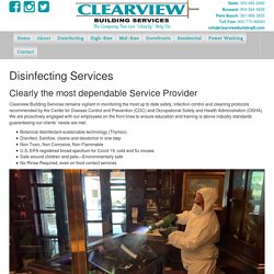 Disinfecting Services in Davie, Florida - Clearview Building Services