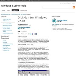 DiskMon for Windows