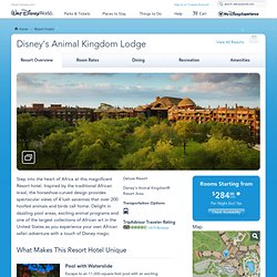 s Animal Kingdom Lodge
