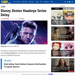Disney Denies Hawkeye Series Delay