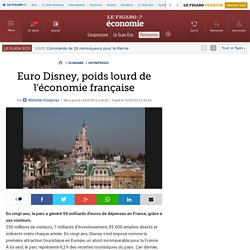 Euro Disney, poids lourd de l'économie française