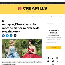 Au Japon, Disney lance des robes de mariées à l'image de ses princesses