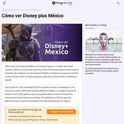 Disney plus México