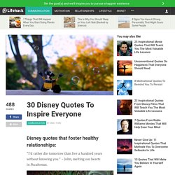 30 Disney Quotes To Inspire Everyone