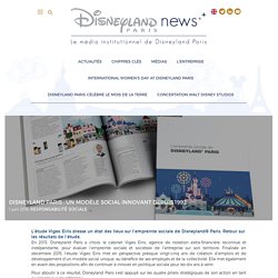 Document 11 : Disneyland Paris : un modèle social innovant depuis 1992