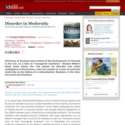 Disorder in Modernity