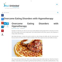 Overcome Eating Disorders with Hypnotherapy