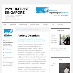 Psychiatrist Singapore