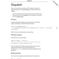 Dispatch — Dispatch