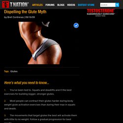 Dispelling the Glute Myth