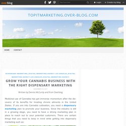 Grow your Cannabis business with the right dispensary marketing