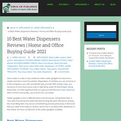 10 Best Water Dispensers Reviews