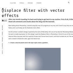 Displace filter with vector effects