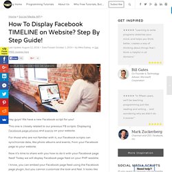 Codeofaninja.com - Display Facebook FEED on Website - Timeline Feed - Script