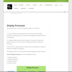 Display Processor