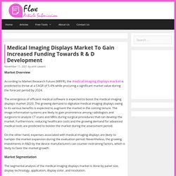 Medical Imaging Displays Market To Gain Increased Funding Towards R & D Development