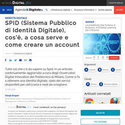 SPID: cos'è, servizi disponibili e come creare un account di identità digitale
