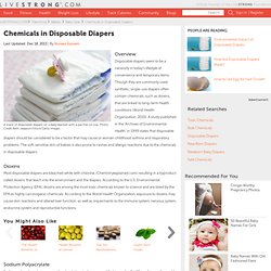 Chemicals In Disposable Diapers