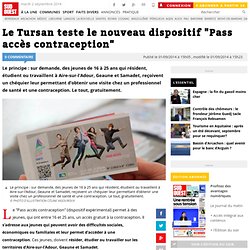 Le Tursan teste le nouveau dispositif "Pass accès contraception"