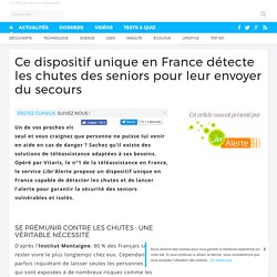 Ce dispositif unique en France détecte les chutes des seniors pour leur envoyer du secours - 12/05/17