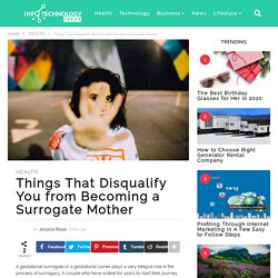 Things That Disqualify You from Becoming a Surrogate Mother