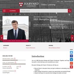 Harvard Online Learning Portal