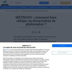 Dissertation de philosophie : le guide ultime pour la réussir !