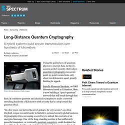 Long-Distance Quantum Cryptography