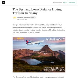 The Best and Long-Distance Hiking Trails in Germany