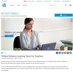 10 Best Distance Learning Tools for Teachers