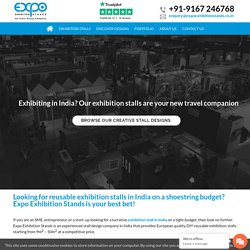 Distinctive Exhibition Stall Services in India at Expo Exhibition Stands India