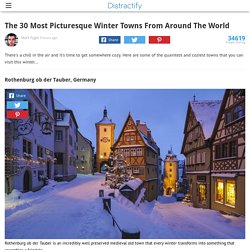 The Thirty Most Picturesque Winter Towns From Around The World