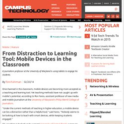From Distraction to Learning Tool: Mobile Devices in the Classroom