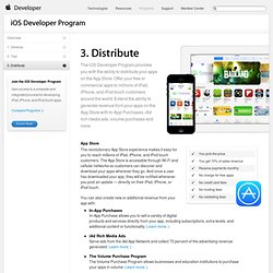 Distribute your App - iOS Developer Program