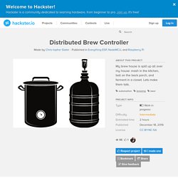 Distributed Brew Controller