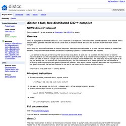 distcc: a fast, free distributed C/C++ compiler
