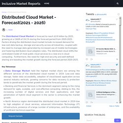 Distributed Cloud Market - Forecast(2021 - 2026)