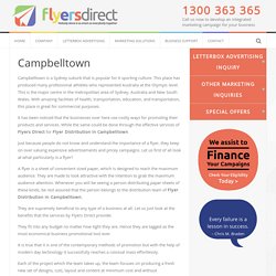 Flyer Drops and Delivery Campbelltown