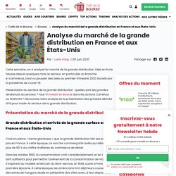 Grande distribution : analyse d’un secteur en pleine croissance