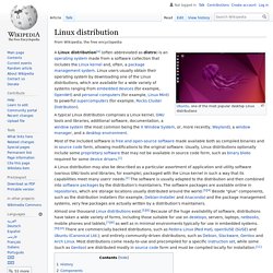Linux distribution