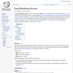 Data Distribution Service