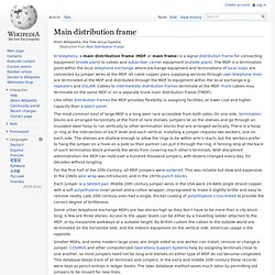 Main distribution frame - Wikipedia