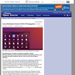 Linux-Distribution Ubuntu 16.04 LTS freigegeben