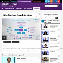 Distribution : le web-to-store - Schémas et Stratégies