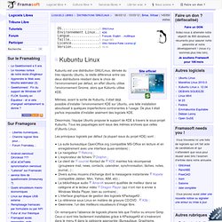 Kubuntu Linux - Distributions GNU/Linux