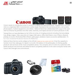 Canon Distributor In UAE