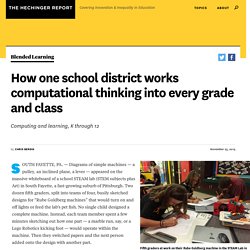 How one school district works computational thinking into every grade and class