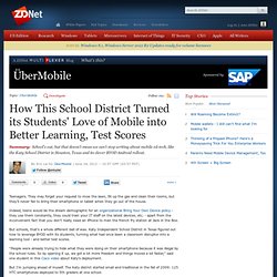 How This School District Turned its Students' Love of Mobile into Better Learning, Test Scores